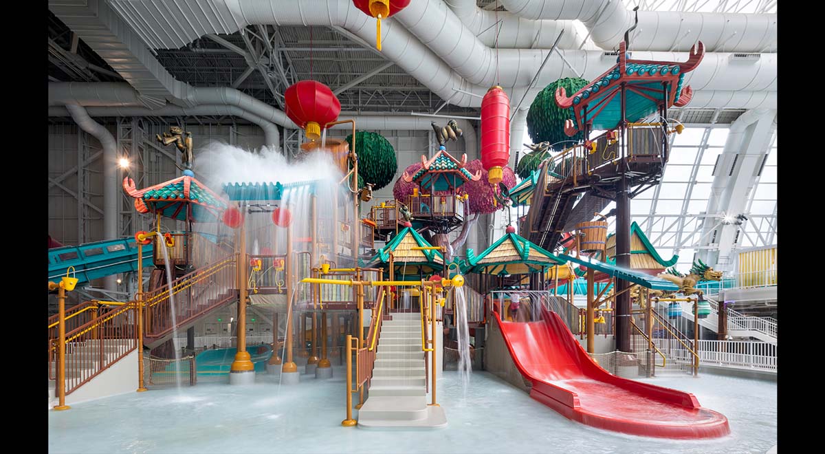 DreamWorks Water Park Kung Fu Panda Slide