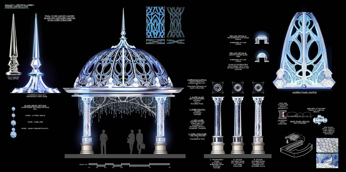 Crystal Lobby Macau Concept Art