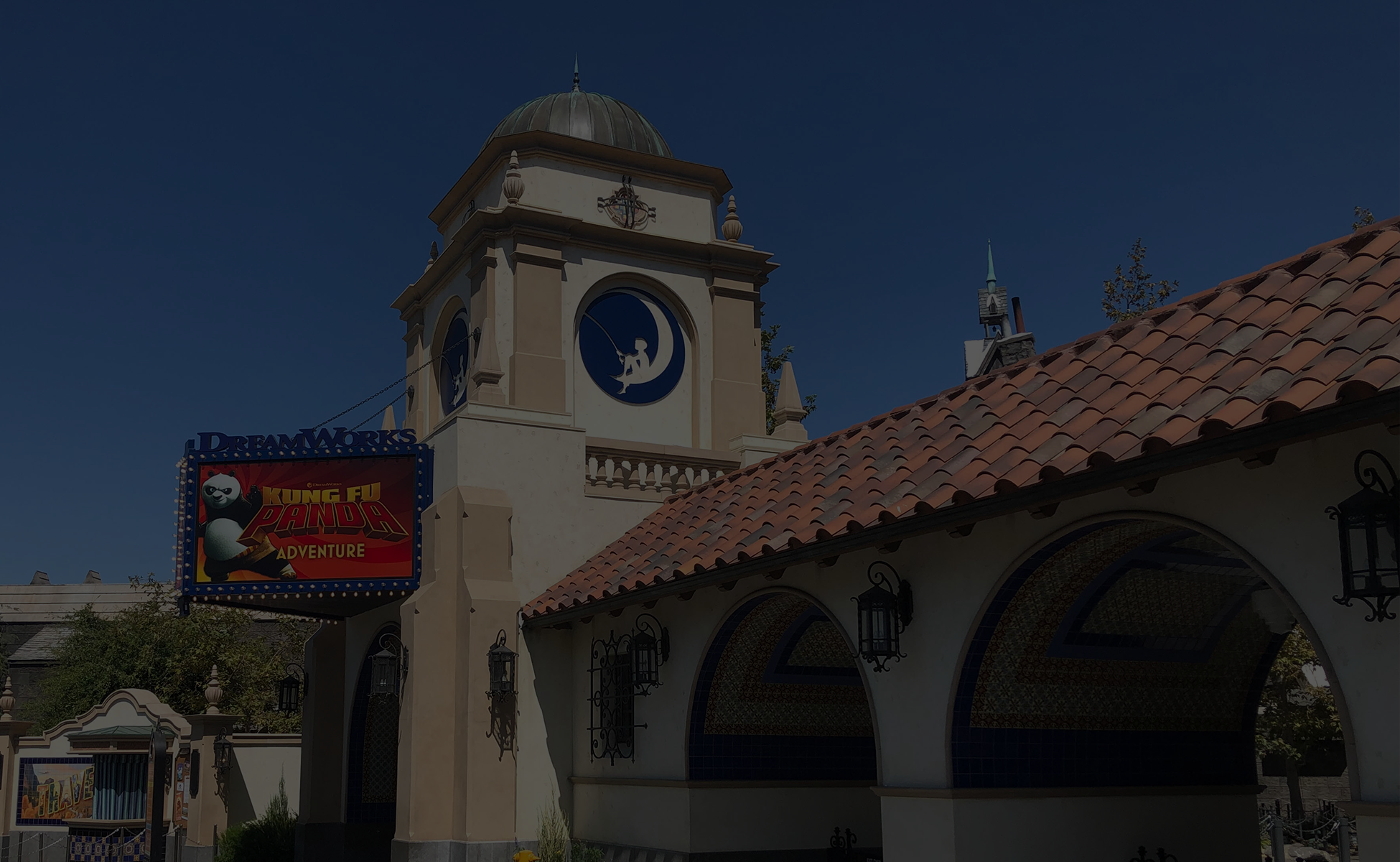 Universal Studios Hollywood DreamWorks Theatre Facade