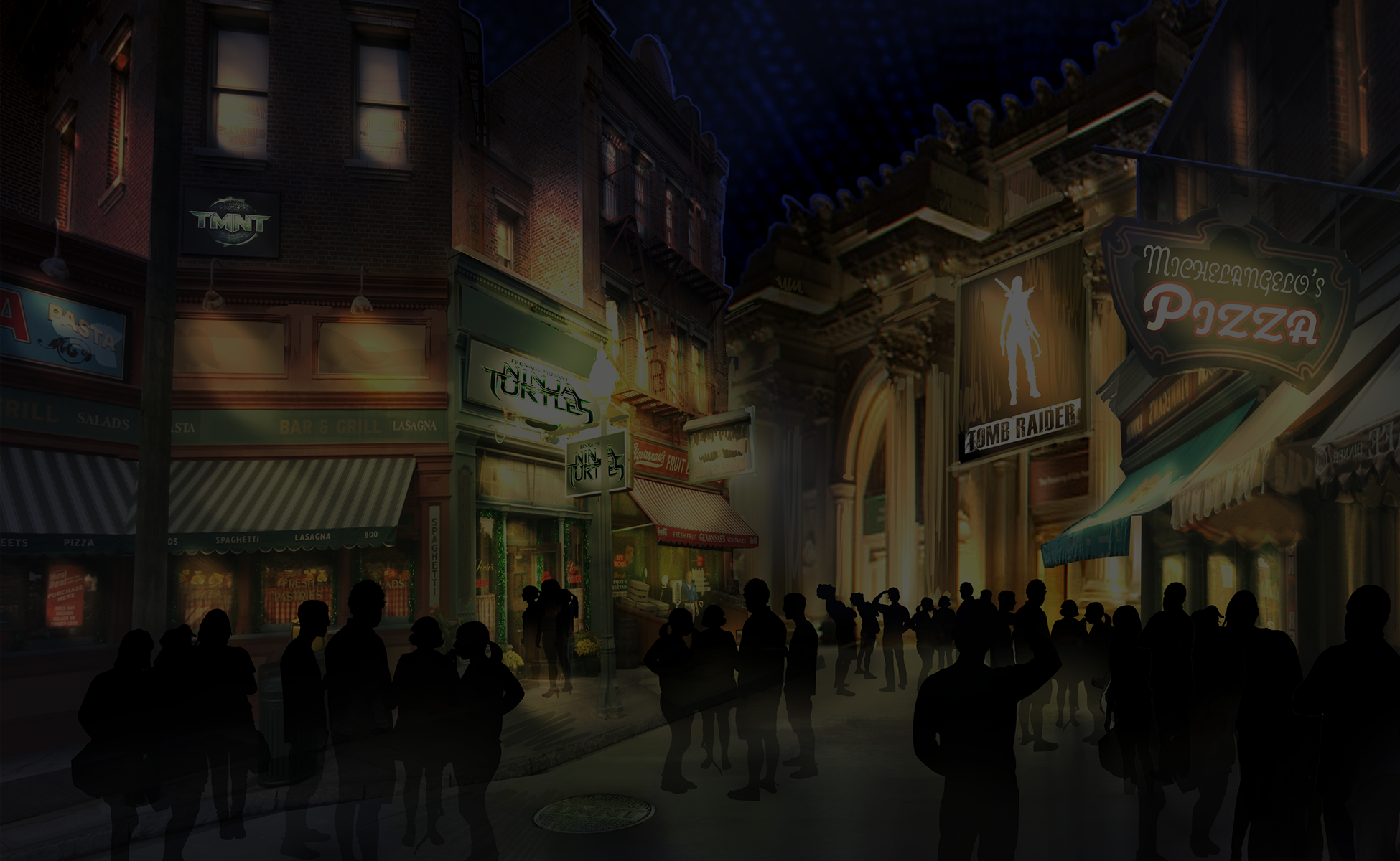 Paramount Gateway Tomb Raider Teenage Mutant Ninja Turtles Concept Art