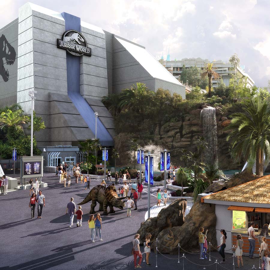 Universal Studios Hollywood Jurassic World Concept