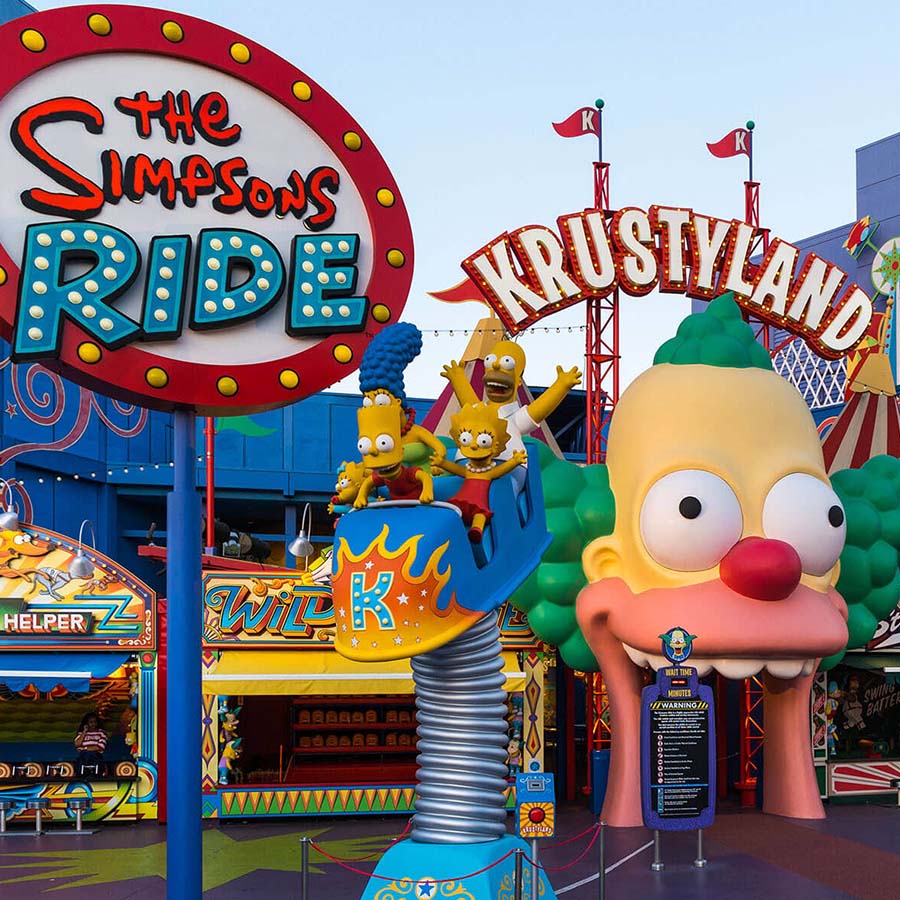 Universal Studios Simpsons Facade