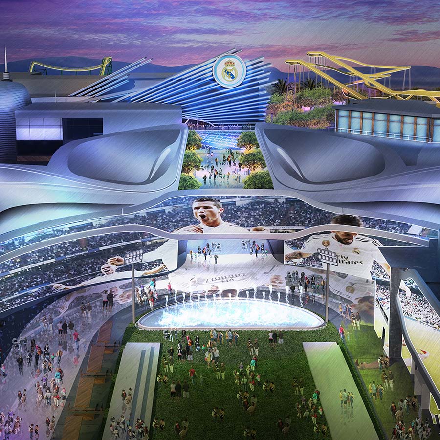 Ciudad Real Madrid Sports Complex Concept