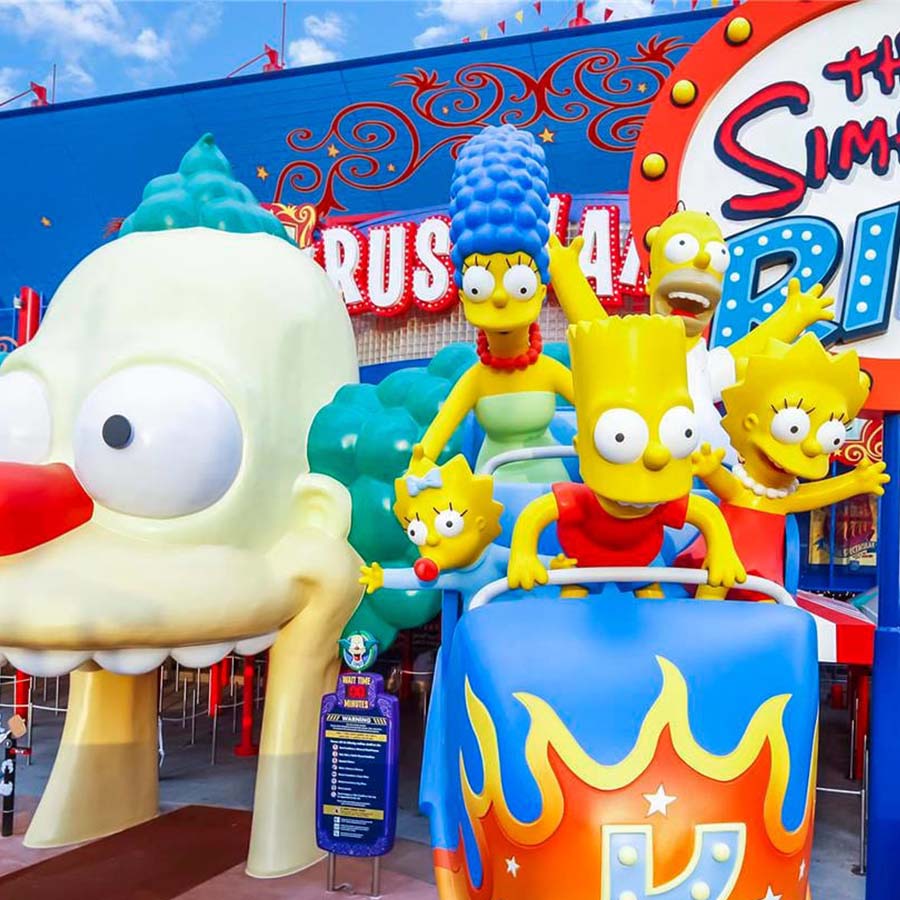 Universal Studios Simpsons Entrance