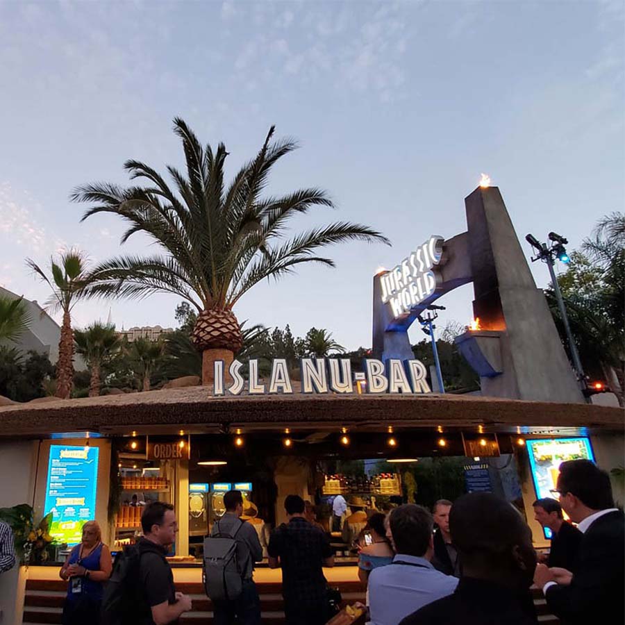 Universal Studios Hollywood Jurassic World Isla Nu Bar