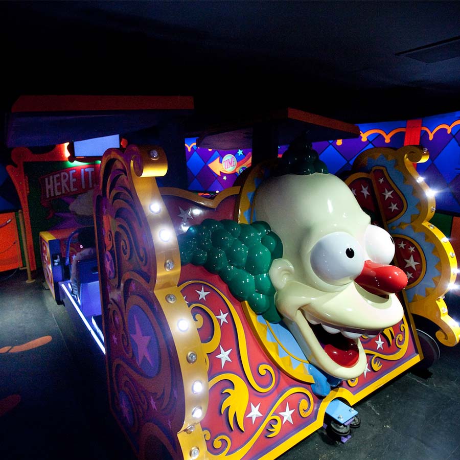 Universal Studios Simpsons Ride Vehicle